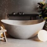 Bồn tắm beton mài giá rẻ – BTM 11